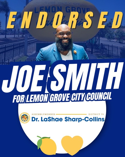 Endorsement from Dr. LaShae Sharp-Collins, Assemblymember, District 79